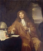 Portret van Anthonie van Leeuwenhoek. Jan Verkolje I, ca. 1670-1690