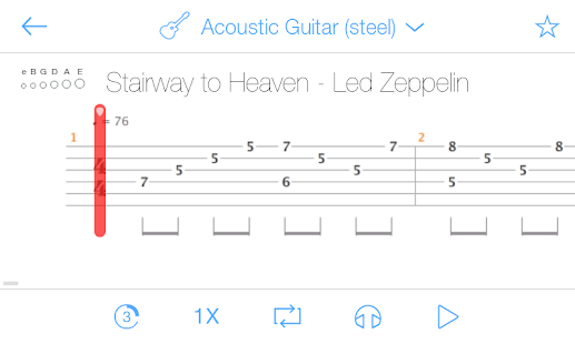 Songsterr Guitar Tabs - screenshot thumbnail