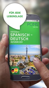 Android application PONS Wörterbuch Spanisch screenshot