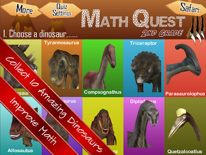 Math Quest Quiz Second Grade 2