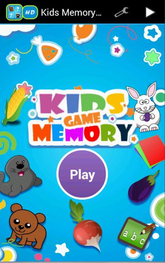 Kids memory game