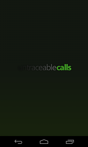 Untraceable Calls