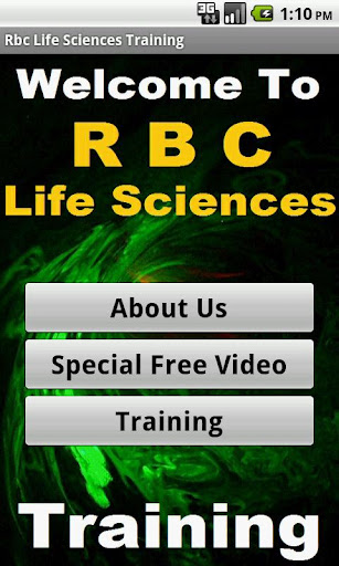 RBC Life Sciences Training