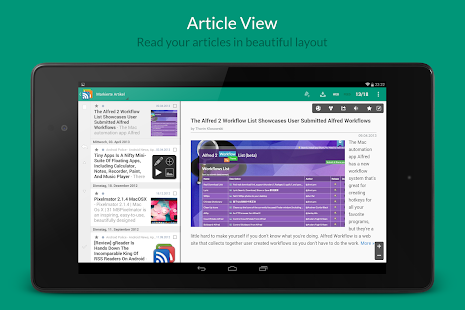 gReader Pro | Feedly | News - screenshot thumbnail
