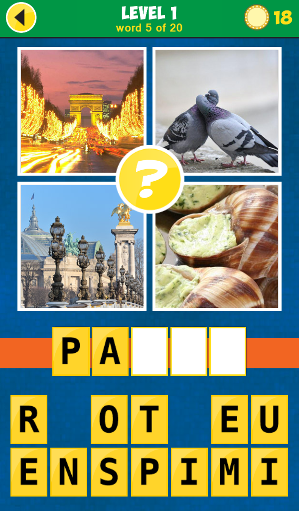4 Pics 1 Word: Renaissance Screen 1