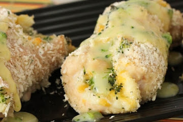 Rolled Up Chicken Dinner