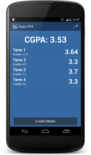 Easy GPA Calculator Manager
