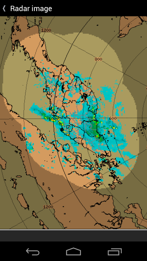   myCuaca – snimka zaslona 