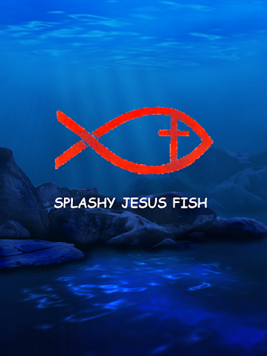 Splashy Jesus Fish