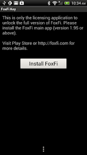 FoxFi Key (supports PdaNet) Screenshot