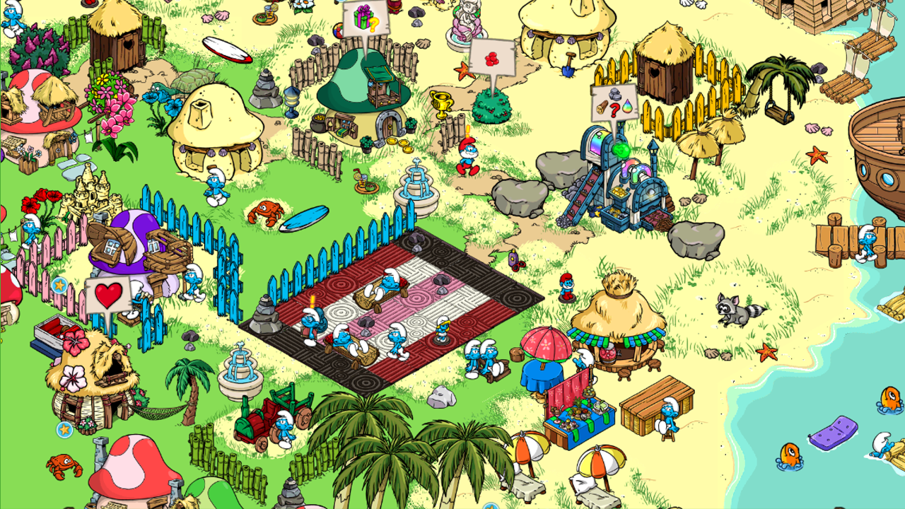 Smurfs' Village - screenshot