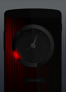 Ultra - analog clock widget