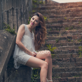 by Augustine Jumat - People Portraits of Women