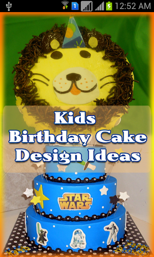 Kids Birthday Cake Designs