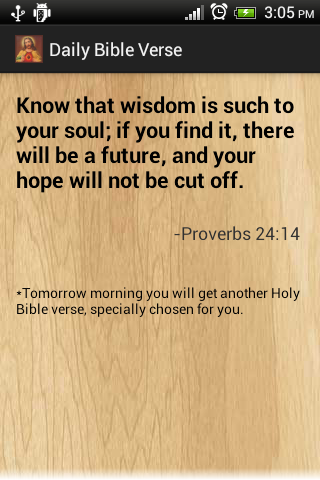 Holy Bible Verses Daily Free