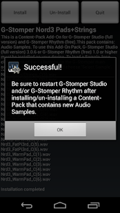 How to get G-Stomper Nord3 Pads+Strings patch 1.1 apk for android