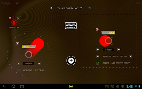 USB/BT Joystick Center GOLD - screenshot thumbnail
