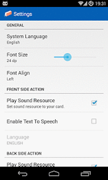 Simple Flashcards by BENIGUMO.COM poster 4