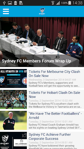 Sydney FC Official App