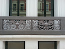 Balkon Schwäne