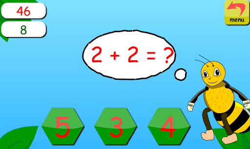 Bee Learning Number And Math