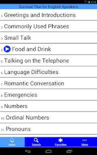 Survival Thai for English