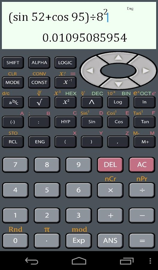 Scientific Calculator free Android Apps on Google Play