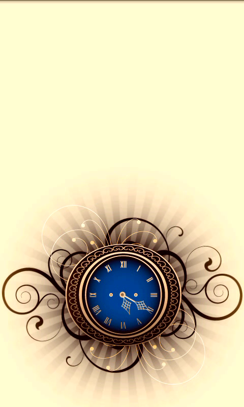 Vintage Clock Live Wallpaper Screen 3