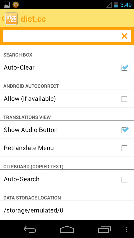 dict.cc dictionary Android Apps on Google Play
