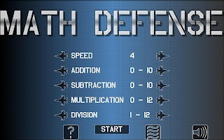 Math Defense APK צילום מסך #1