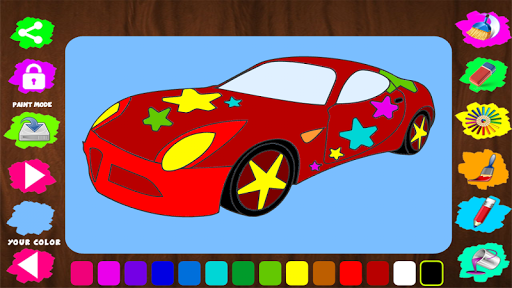 【免費休閒App】Baby Car Coloring Book-APP點子