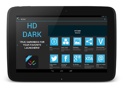 HD Dark Free - Nova Apex ADW