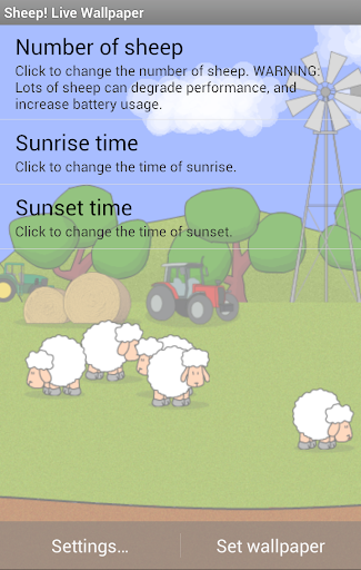 【免費個人化App】Sheep! Live Wallpaper-APP點子