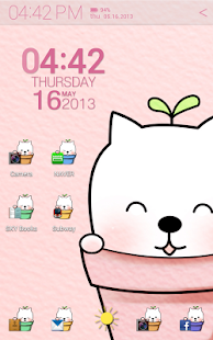 Download Dog Cute Atom theme APK