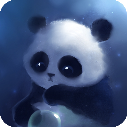 Panda HD Live Wallpaper Animal LOGO-APP點子