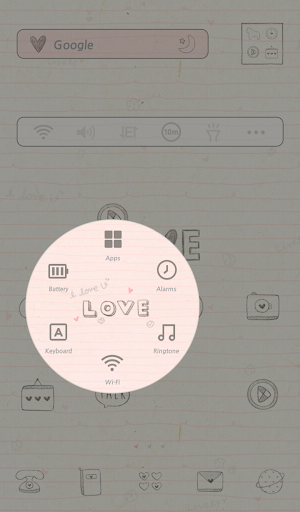 免費下載個人化APP|love note 도돌런처 테마 app開箱文|APP開箱王