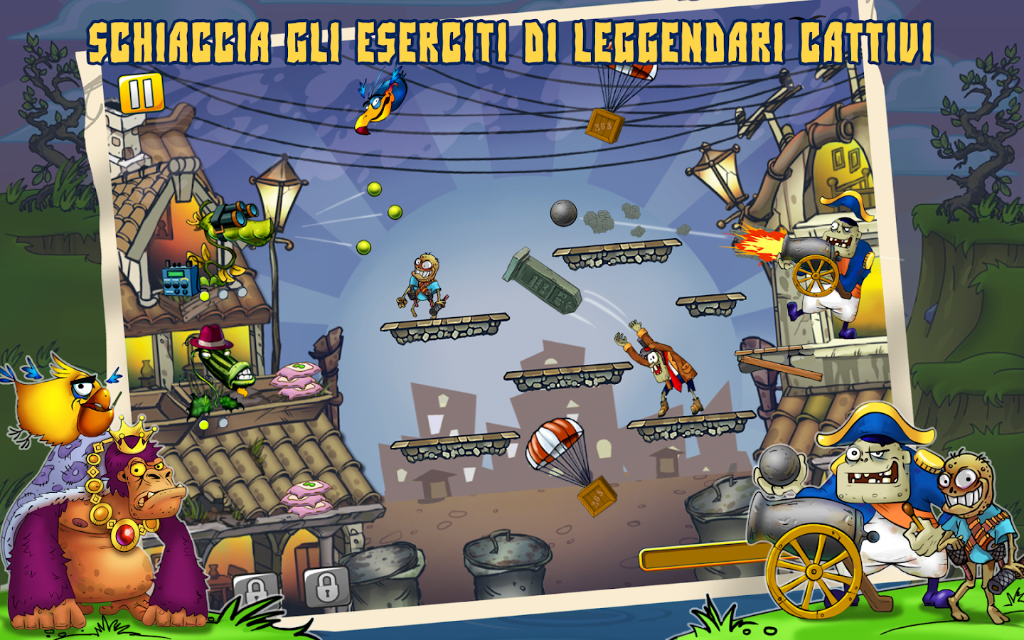  Zombie Harvest per Android   piante contro uccelli, suini e zombie!