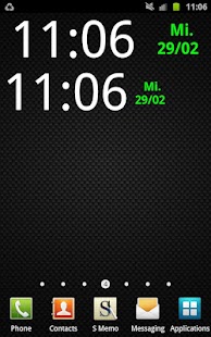 ClockWidget 4x1 5x1 Screenshots 0