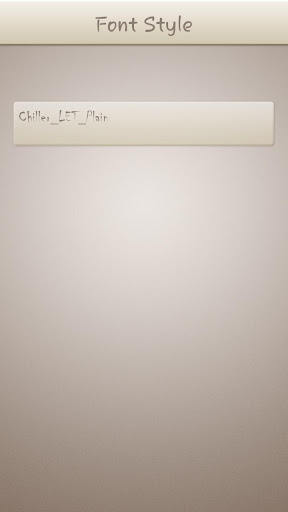 【免費生產應用App】Chiller Font Style-APP點子