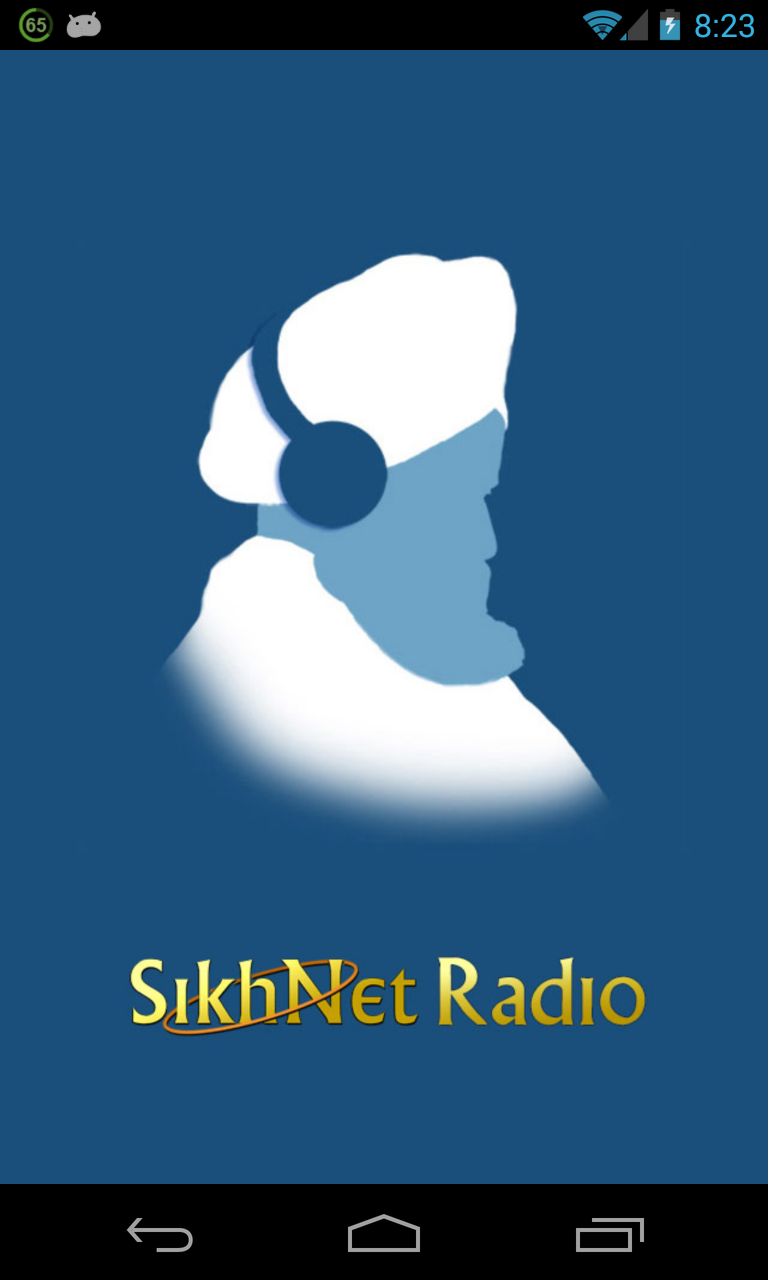 SikhNet Radio Screen 1