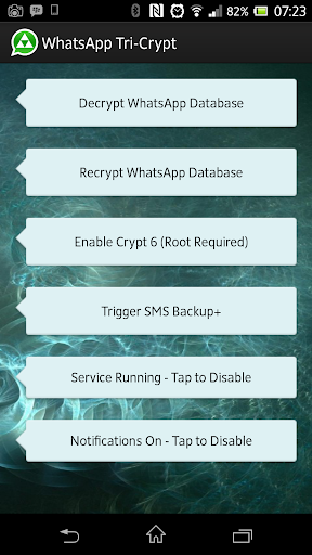 WhatsApp Tri-Crypt Key