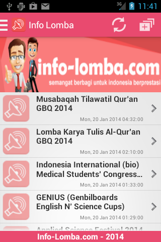 Info Lomba