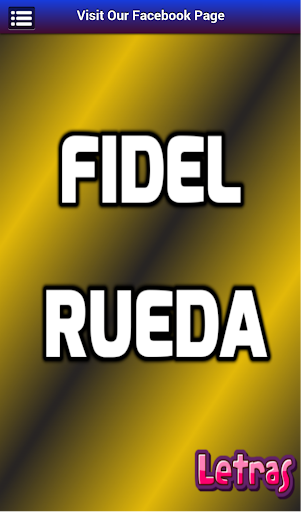 Letras Fidel Rueda