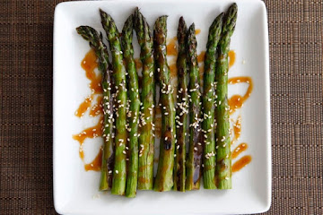 Roasted Sesame Asparagus