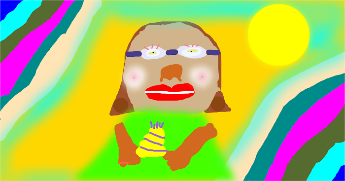 I Like The Cake Yellow