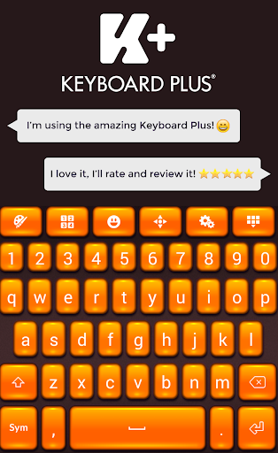 Keyboard Plus Orange