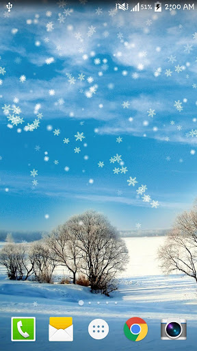 Winter Snow Live Wallpaper PRO