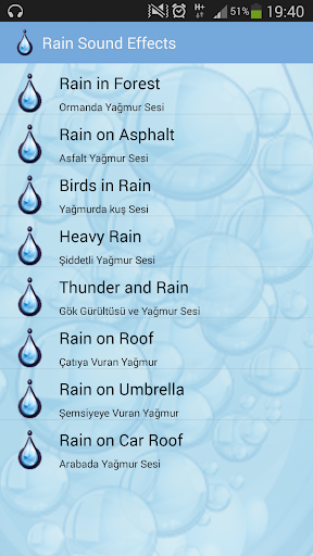 Rain Sound Effects