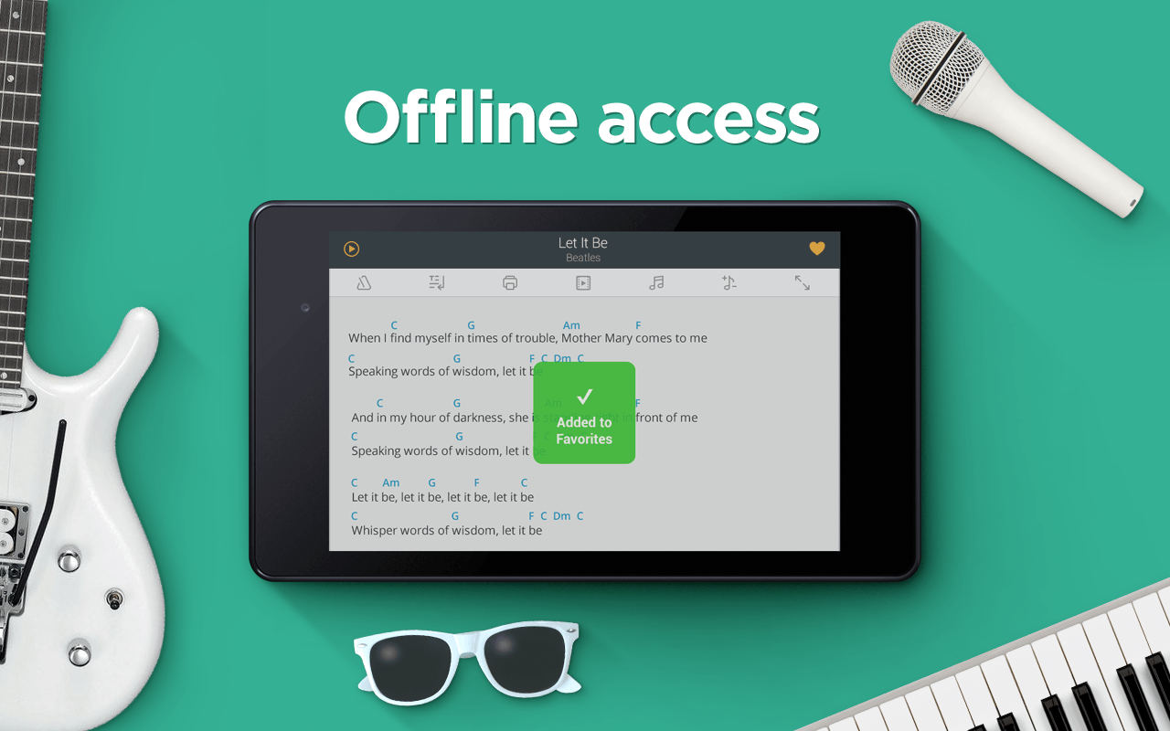 Ultimate Guitar Tabs & Chords - screenshot