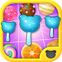 Construction candy factory icon